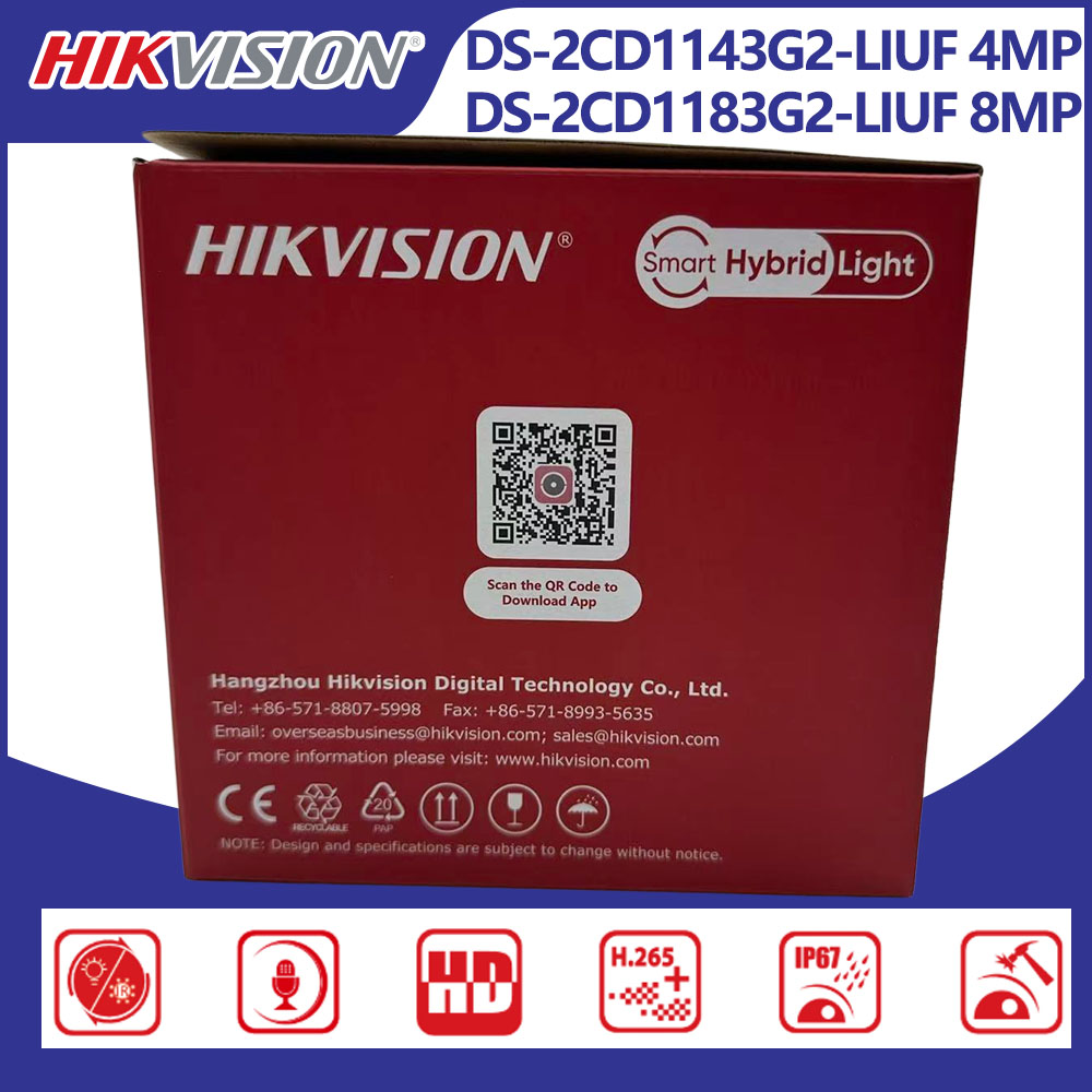 Hikvision DS-2CD1143G2-LIUF 4M - đánh giá và giá Home Security Hikvision
