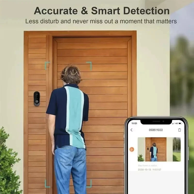 Tuya WIFI Camera Doorbell HD V - đánh giá và giá Home Security Recorder