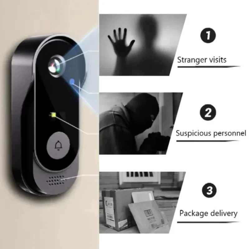 Tuya WIFI Camera Doorbell HD V - đánh giá và giá Home Security Recorder