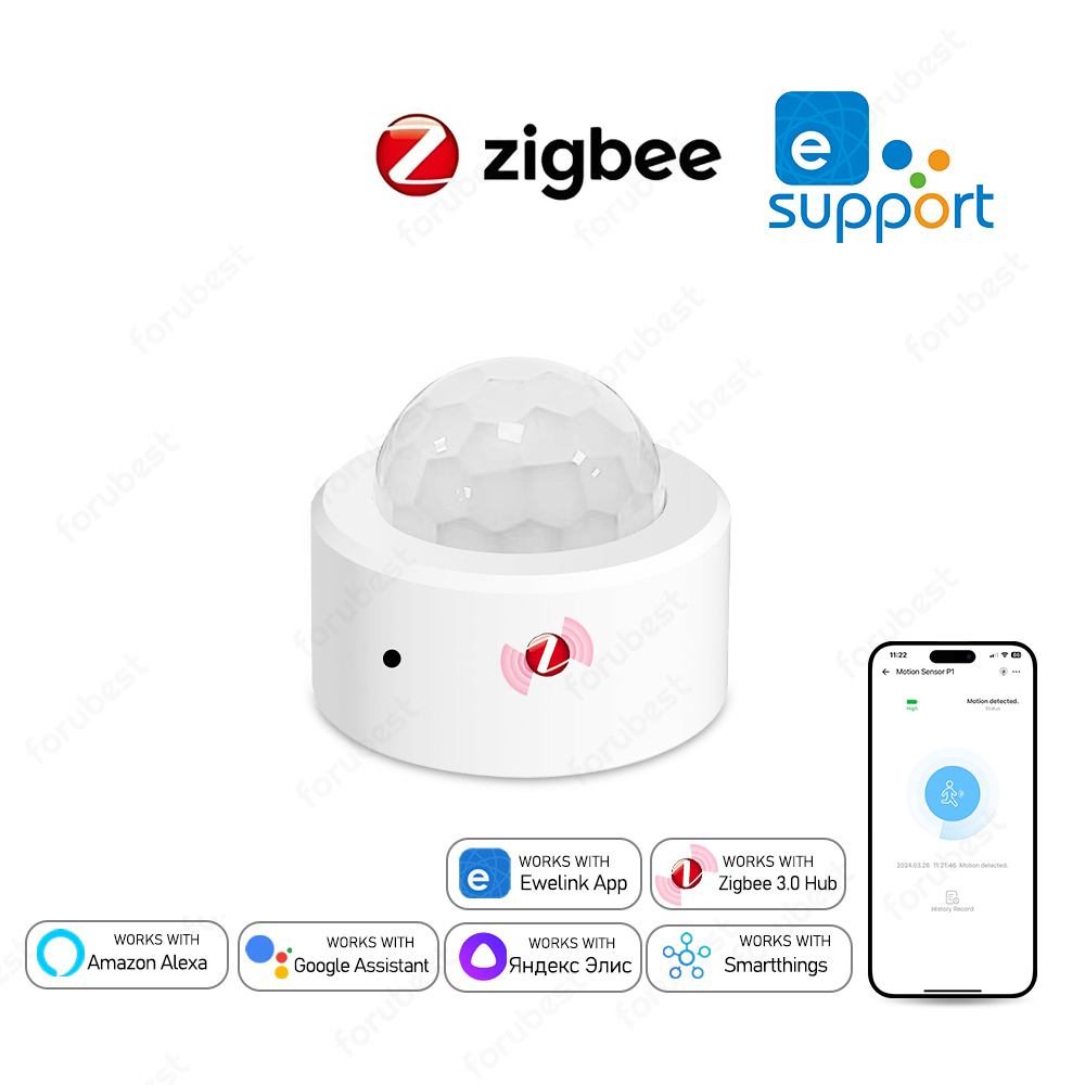 Zigbee 3.0 Human Motion Sensor - đánh giá và giá Home Security With Ai