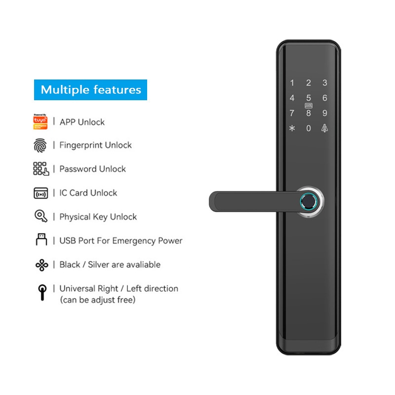 Rfid Fingerprint Handle Smart  - đánh giá và giá Home Security Battery Replacement