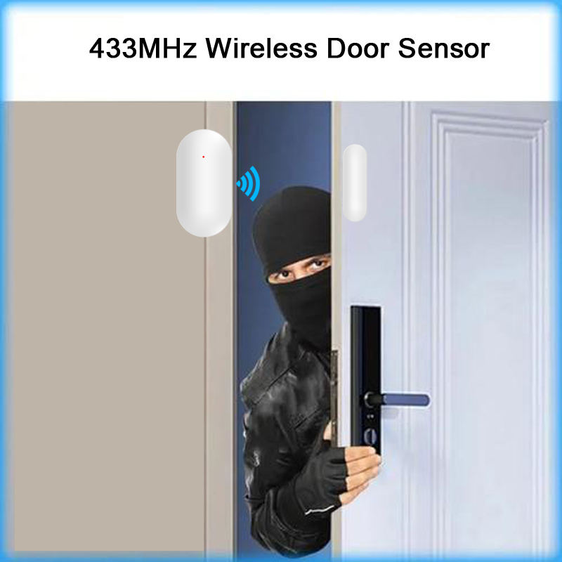 Wireless Door Sensor 433MHz Mi - đánh giá và giá Sim Gsm Alarm