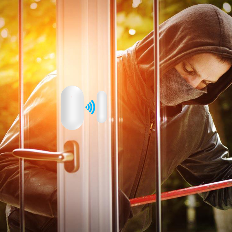 Wireless Door Sensor 433MHz Mi - đánh giá và giá Sim Gsm Alarm