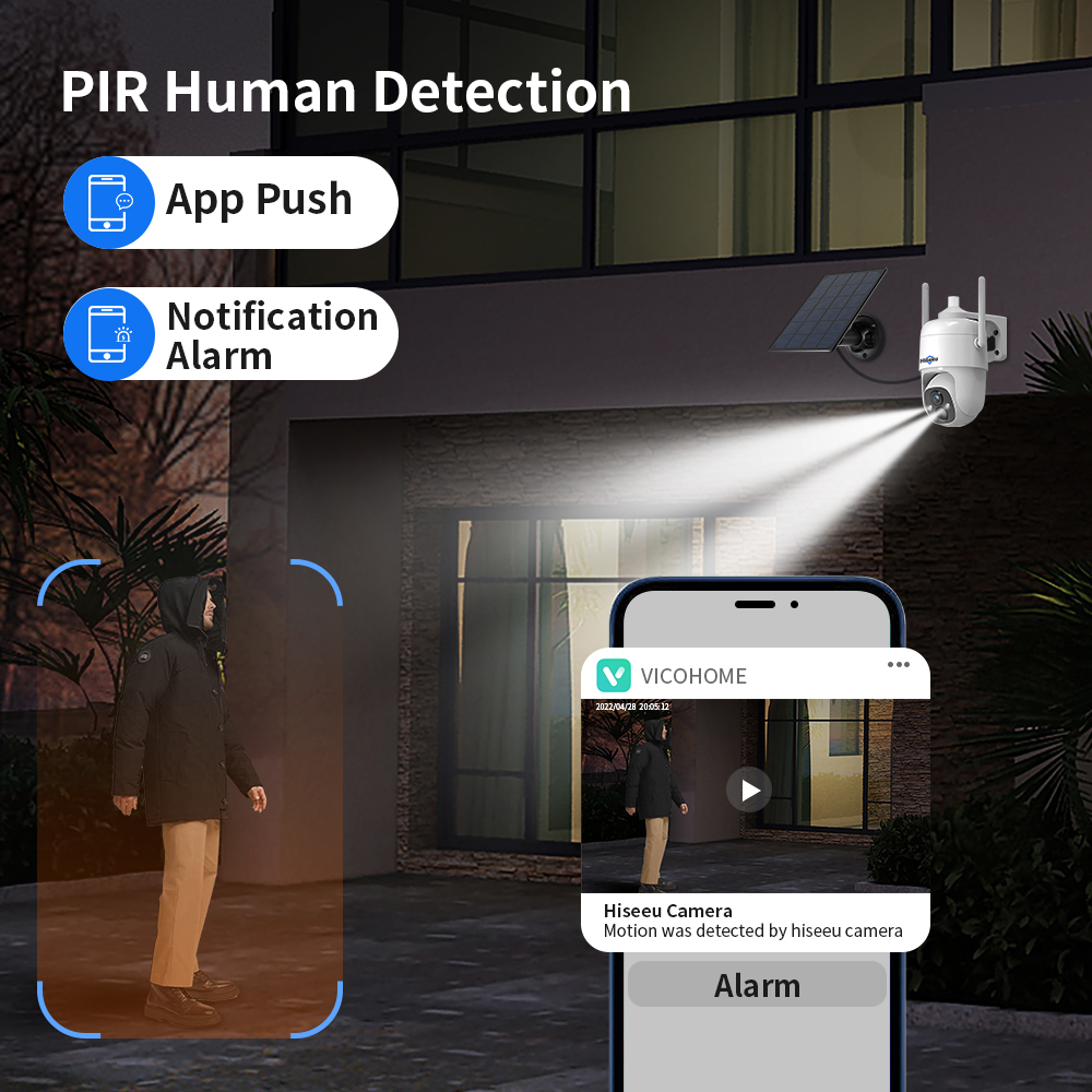 Hiseeu 3MP Cloud AI WiFi Video - đánh giá và giá Home Security Cameras Wireless