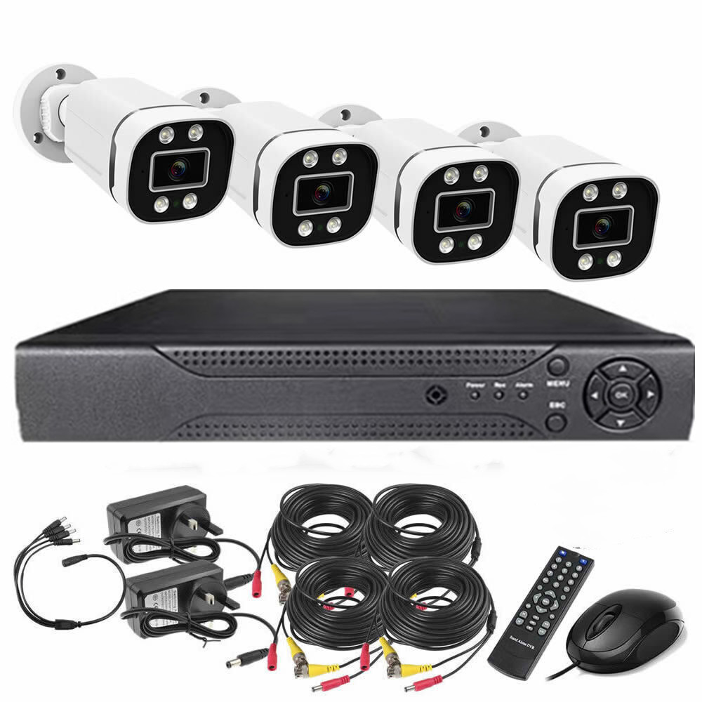 4CH 8CH AHD 2MP 5MP AHD Outdoo - đánh giá và giá Home Security Outdoor Camera System