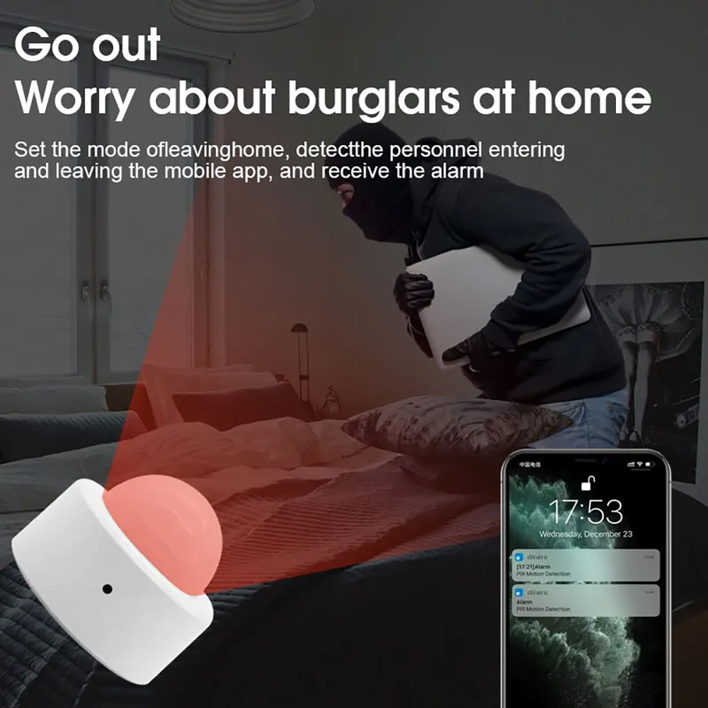 COOLO Zigbee 3.0 PIR Motion Se - đánh giá và giá Home Security With Alarm