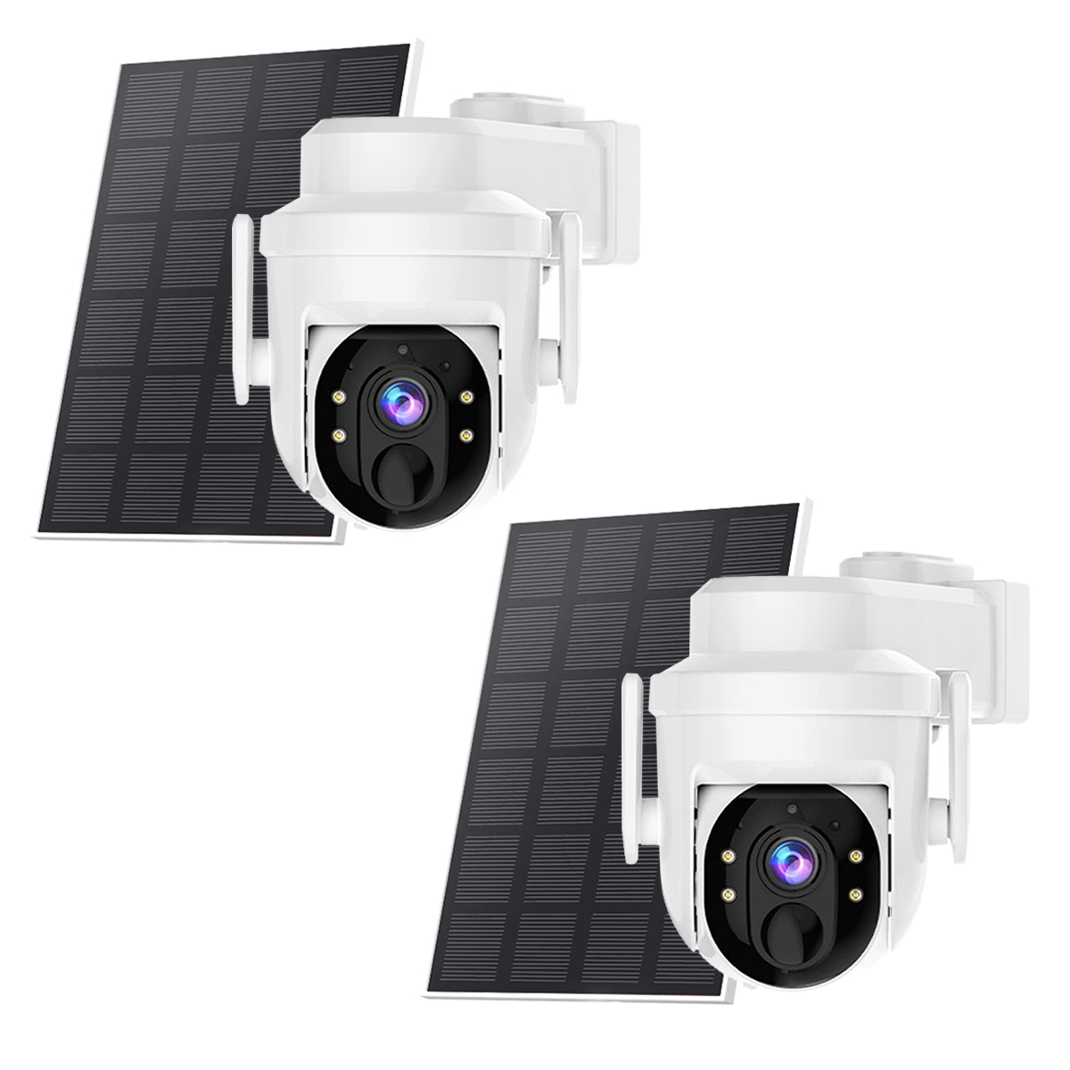 2K Solar Security Camera Pan/T - đánh giá và giá Home Security Outdoor Camera System