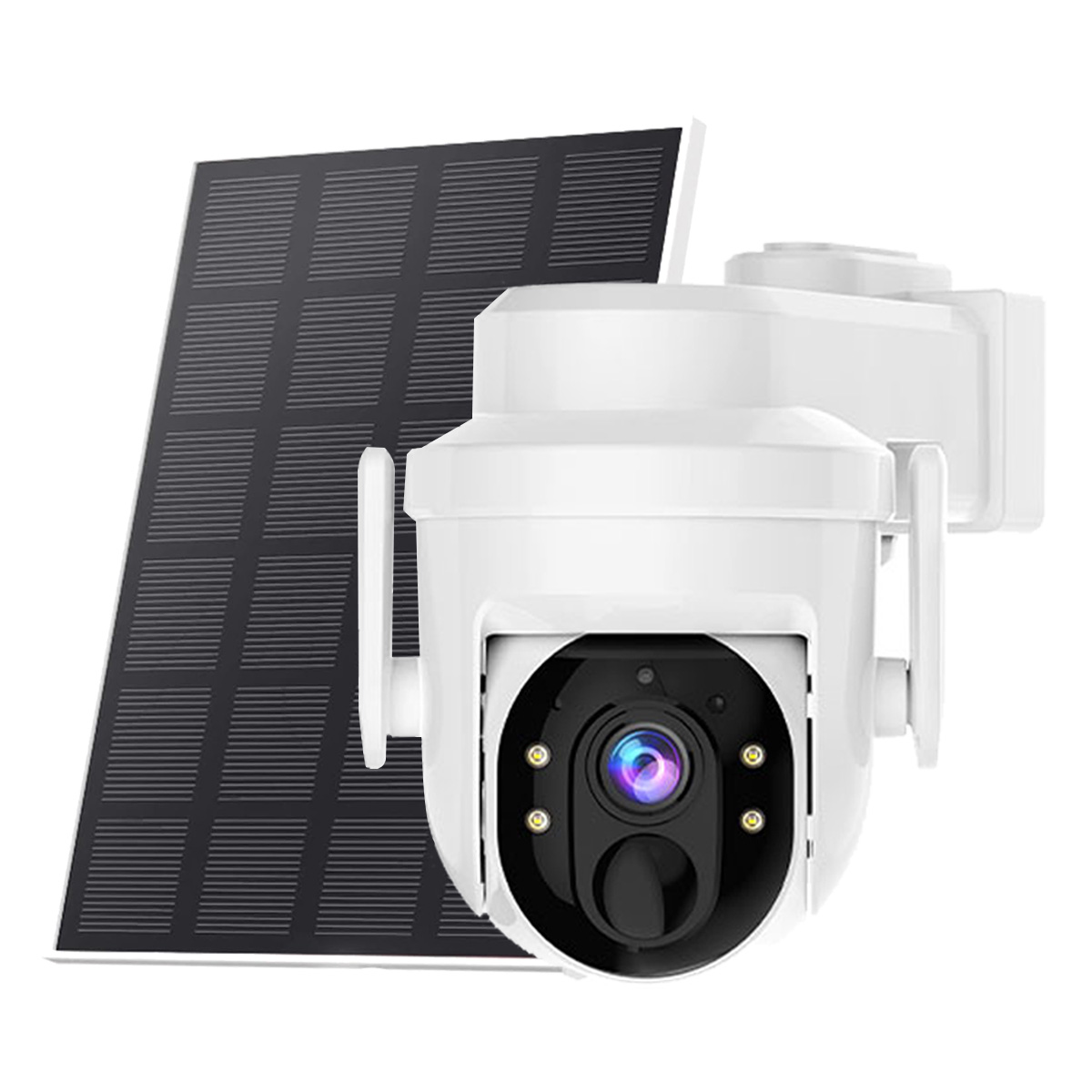 2K Solar Security Camera Pan/T - đánh giá và giá Home Security Outdoor Camera System