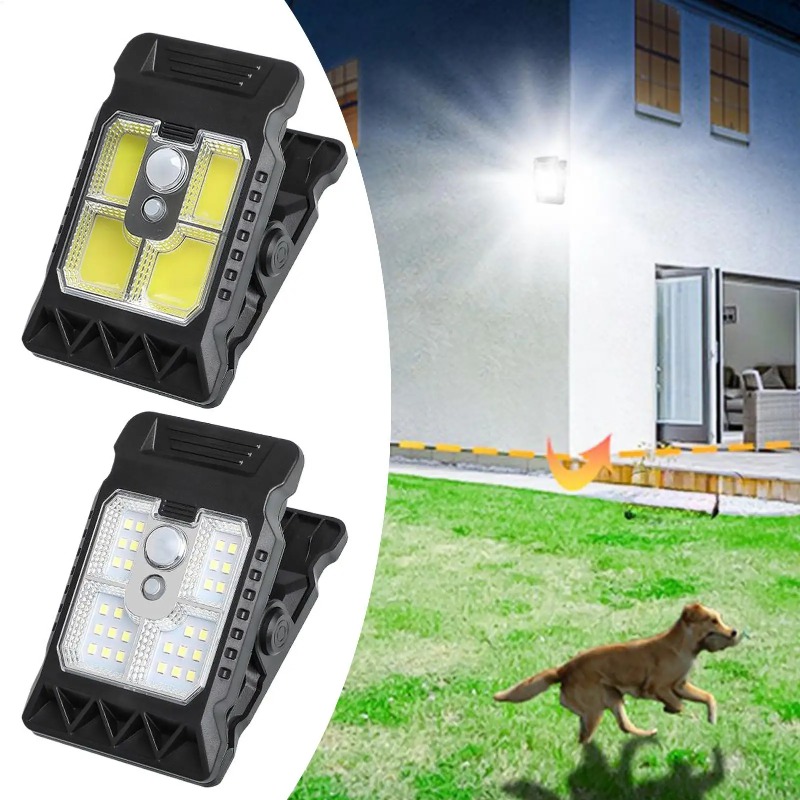 Portable Clip On Solar Lights  - đánh giá và giá Home Yard Security